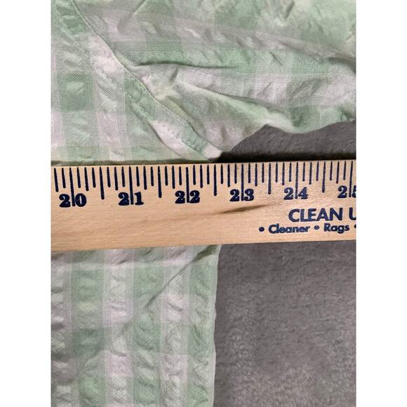 Columbia Shirt Mens Large Green Regular Fit Button Up Casual Short Sleeve Summer - Picture 6 of 7